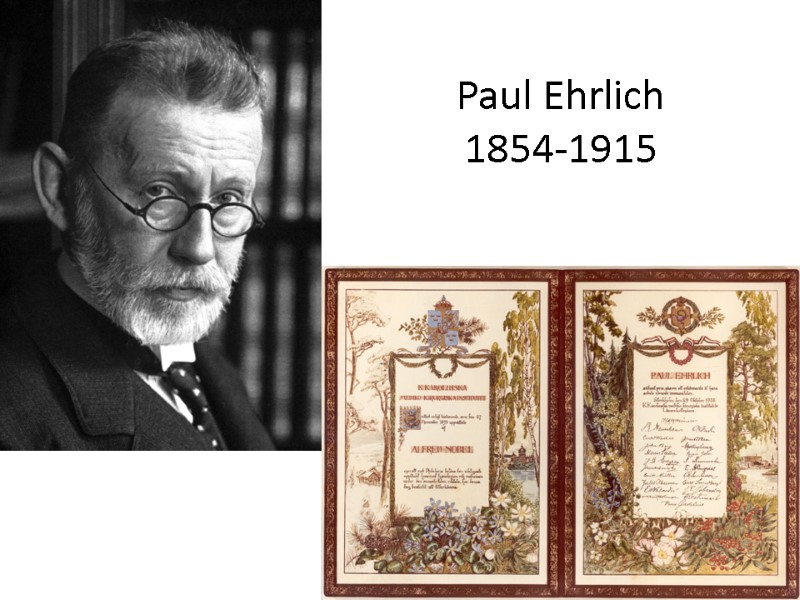 Paul Ehrlich 1854-1915